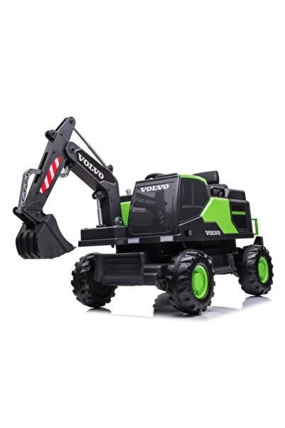 Kinderauto Excavator electric Volvo pentru copii, 90W, 12V, verde