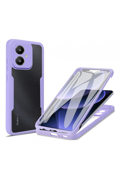 Xiaomi Husa pentru Redmi 13C 5G, Techsuit, ColorVerse 360, Mov