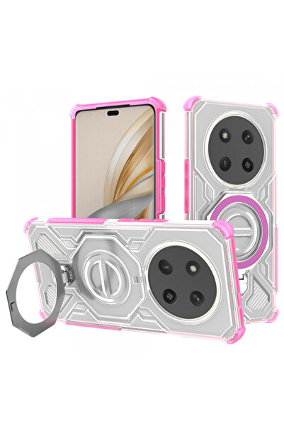 HONOR Husa pentru X9c / Magic7 Lite, Techsuit, Carbon Shield Pro, Roz