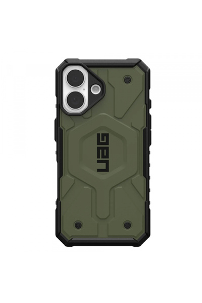 Apple Husa MagSafe pentru iPhone 17, Urban Armor Gear, Pathfinder, Verde