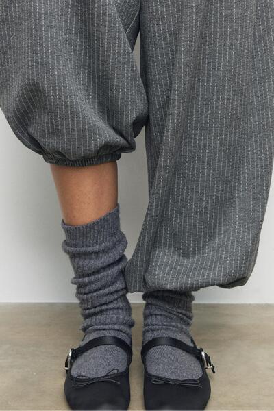 Stradivarius Çizgili balon jogger