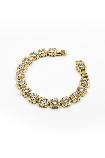 Sose Moda Full Tour Stone Vip Model Xuping Non-Tarnish Bracelet – Gold |   Luxurious, Shiny, and Elegant Touch