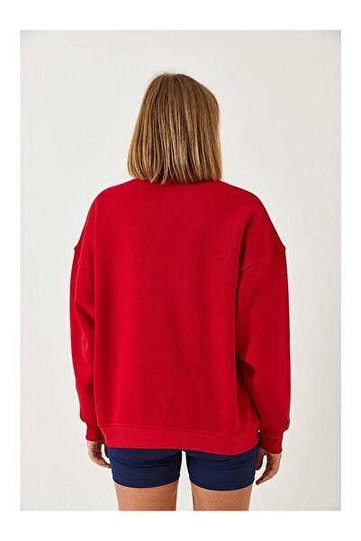 YAASE Fermur Detailed Teddy Bear Sweatshirt