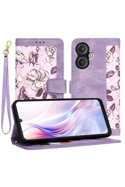 Xiaomi Husa pentru Redmi 13C 5G, Techsuit, FlipCraft, Mov