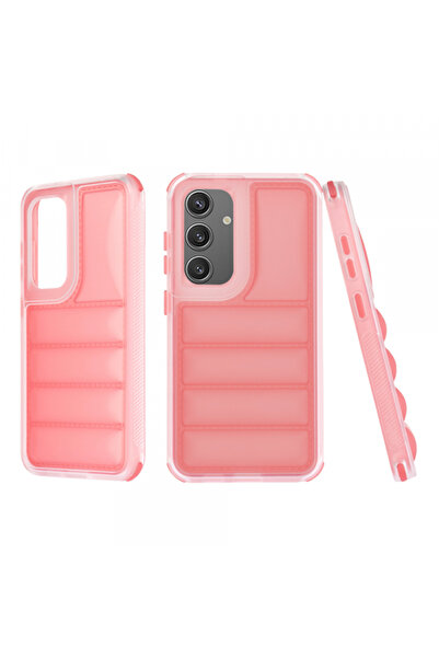 Samsung Case for Galaxy S24 S921, Techsuit, Wave Shield, Red