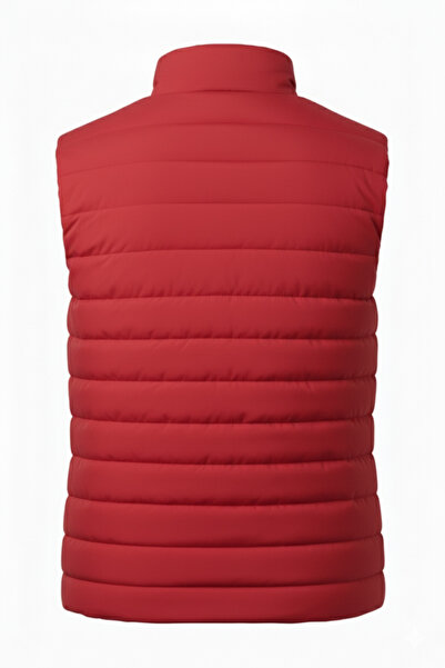 Gameyal Men's Quilted Lined Double Pocket Puffer Vest