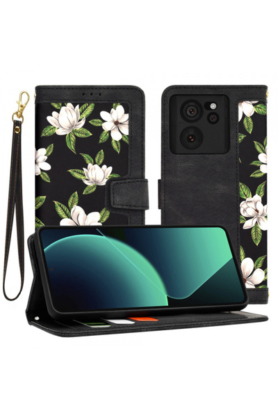 Xiaomi Husa pentru 13T Pro / 13T, Techsuit, FlipCraft, Neagra