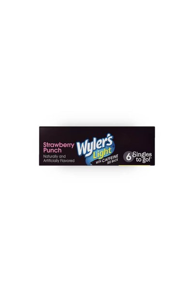 Wylers Light Weiler Sugar Free Strawberry Flavor Juice with Caffeine