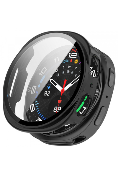 Samsung Θήκη Techsuit Defense360 Pro για Galaxy Watch8 44mm, Μαύρη