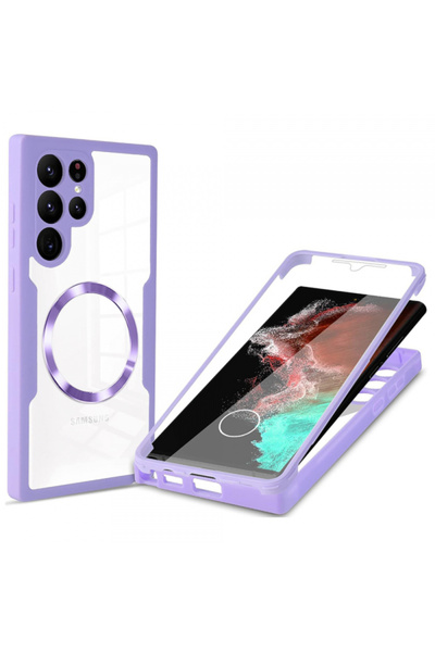 Samsung Husa MagSafe pentru Galaxy S22 Ultra 5G S908, Techsuit, ColorVerse 36...