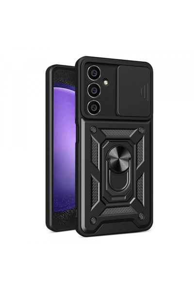 Samsung Case for Galaxy S23 FE S711, Techsuit, CamShield, Black