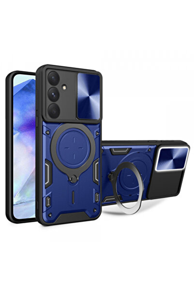 Samsung Θήκη για Galaxy A55 5G A556, Techsuit, CamGuard Pro, Μπλε
