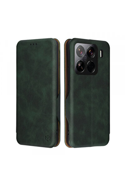 Xiaomi Husa pentru 15 Pro, Techsuit, Safe Wallet Plus, Verde