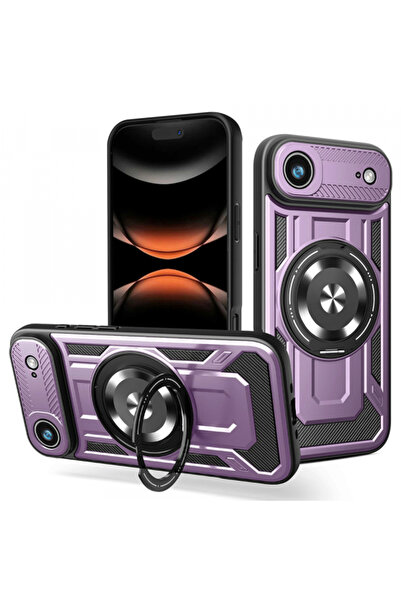 Apple Husa pentru iPhone 17 Air, Techsuit, RuggedCam, Mov