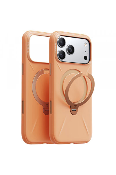 Apple MagSafe Case for iPhone 17 Pro Max, Torras, QPRO Silicone, Orange