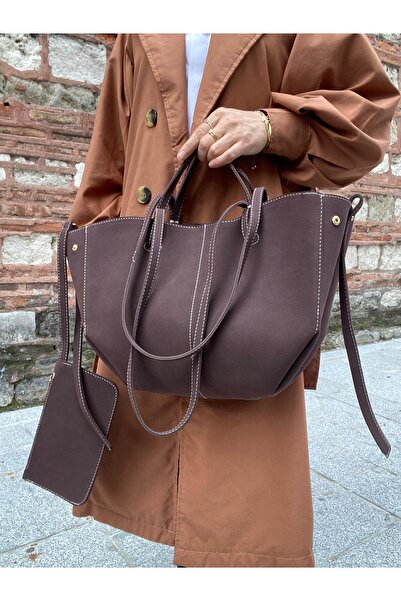 H&D COLLECTİON Сует коричнева жіноча сумка через плече