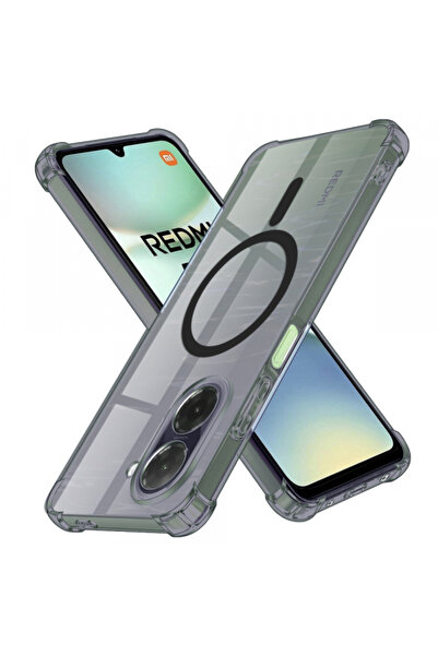 Xiaomi Husa MagSafe pentru Redmi A5 4G (Standard), Techsuit, Shockproof Clear...