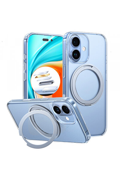 Apple Θήκη MagSafe για iPhone 17, Torras, Ostand Pro, Διαφανής