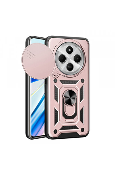 Xiaomi Husa pentru Poco C75 / Redmi 14C, Techsuit, CamShield, Roz