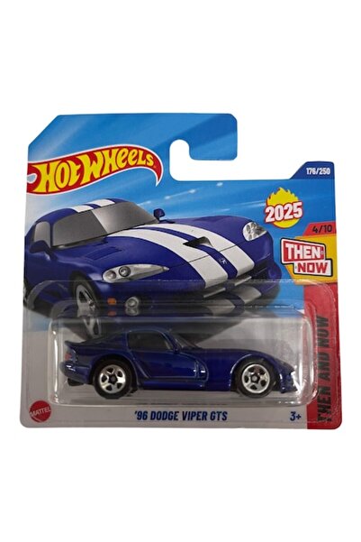 HOT WHEELS metal car Dodge Viper GTS '96 Blue/White 2025 Then and Now 1:64