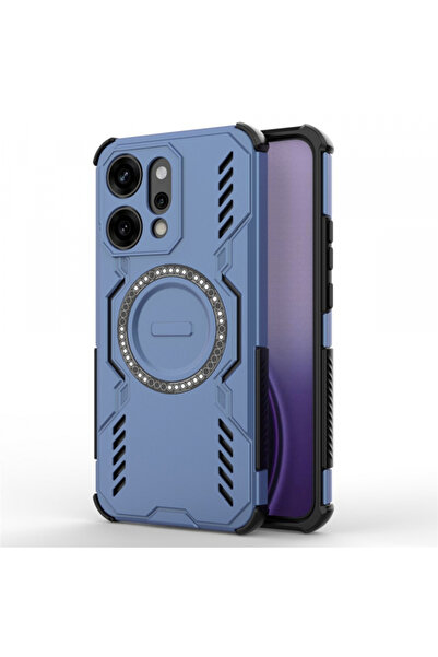 OPPO Husa MagSafe pentru Reno14 Pro, Techsuit, ArmorMag, Albastra