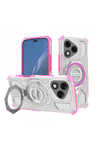 HONOR Case for 400 Lite, Techsuit, Carbon Shield Pro, Pink