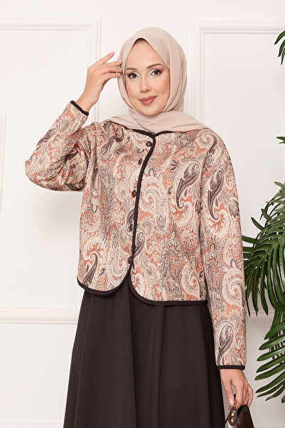 EBRUTESETTÜR Croplu Jacket Skirt Set