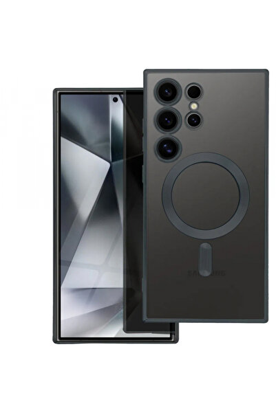 Samsung Husa MagSafe pentru Galaxy S25 FE, OEM, Electro Mag, Neagra