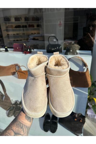 STİL SİDELYA Women's New Season Furry Thick Sole Boots