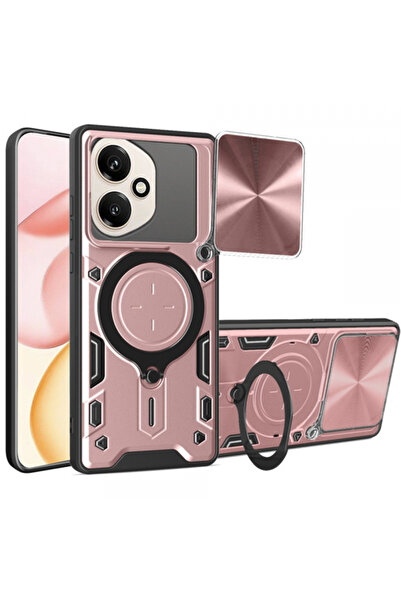 HONOR Husa pentru 400, Techsuit, CamGuard Pro, Roz Aurie