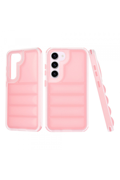 Samsung Husa pentru Galaxy S23 S911, Techsuit, Wave Shield, Roz