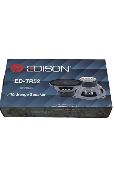 akınsound EDİSON ED-TR52 13Cm 300W 80RMS 90dB 5 İnch Oto Midrange