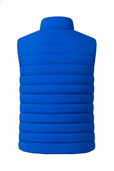 Gameyal Men's Quilted Lined Double Pocket Puffer Vest