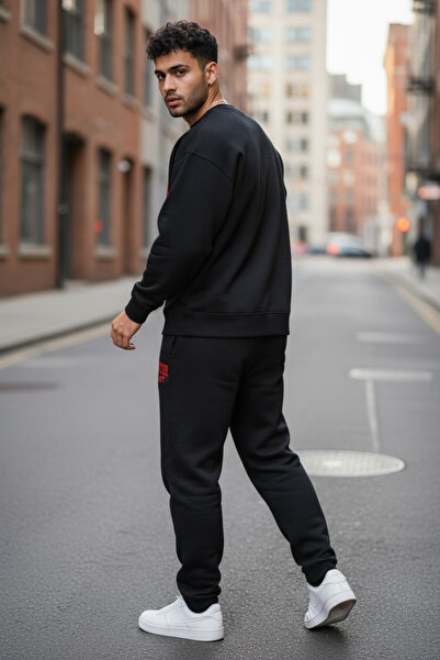 dehaine Men's tracksuit, padded, sweatshirt + pants, K170