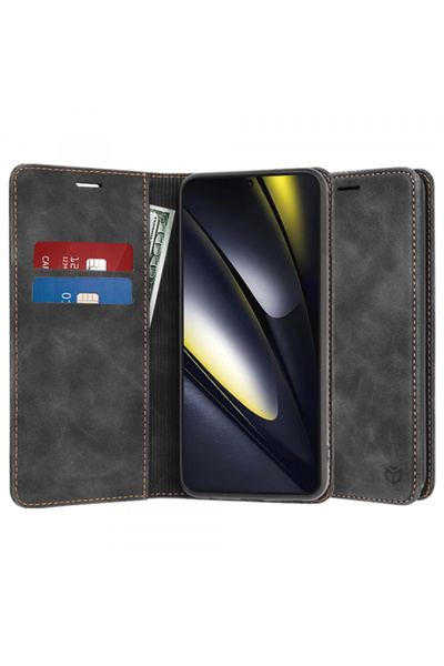 Xiaomi Husa pentru Poco F6, Techsuit, Confy, Neagra