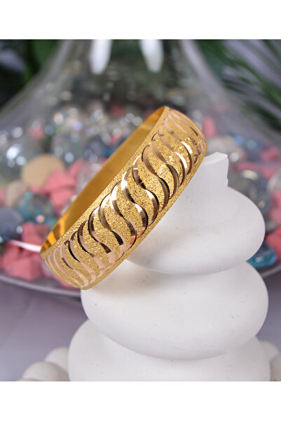 17 Gr (Gram) 22 Ayar Lümen Dalga Model Bilezik