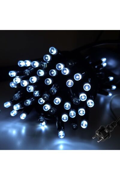 OEM Ghirlandă luminoasă de Crăciun pentru exterior, 10 m, 100 LED-uri x 8 mm,...