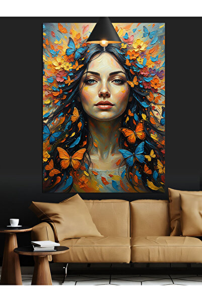 KanvasSepeti Beautiful with a Brilliant Crown Υψηλής ποιότητας ελαιογραφία Με...