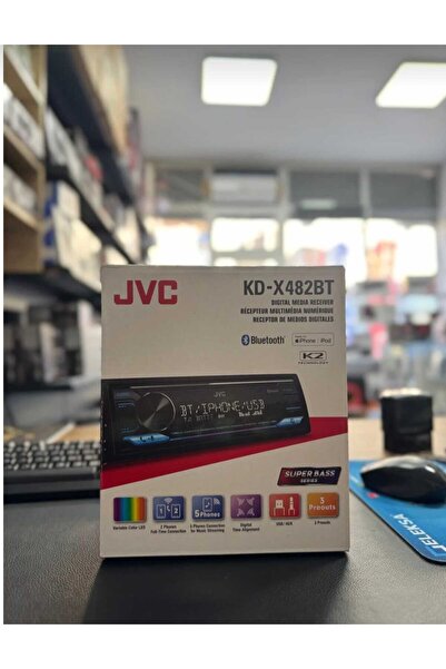 AYDIN SOUND Jvc Kd-x482bt 3 Amfi Çıkışlı Bluetooth/usb/aux/fm/kumanda Yoktur/...