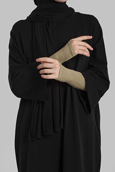 Lemaye Hijab Finger Sleeves - Khaki