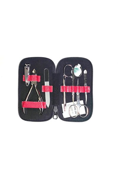 DUP Trusa pentru manichiura, Solingen, 7 piese nichelate