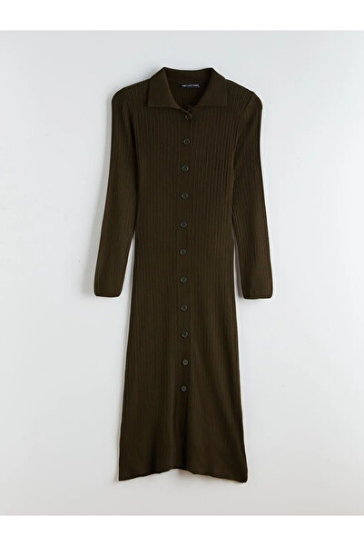 LC Waikiki Polo Yaka Triko Elbise