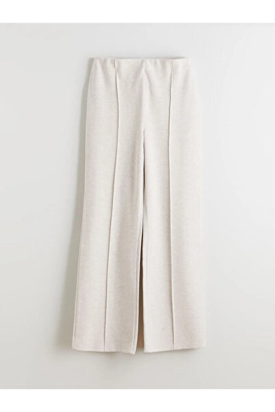 LC Waikiki Beli Lastikli Geniş Paça Kadın Triko Pantolon