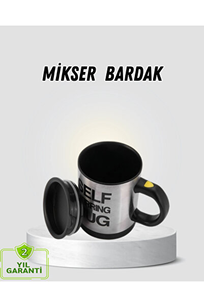 Generic Brand Smart Self-Stirring Thermal Mug – Stainless Steel