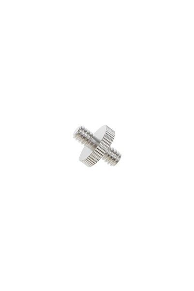 Generic 1/4 screw adapter on both ends male-male for photo accessories