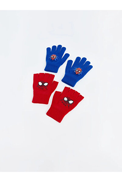 LC Waikiki Spider-Man Printed Boys' Gloves Set of 2