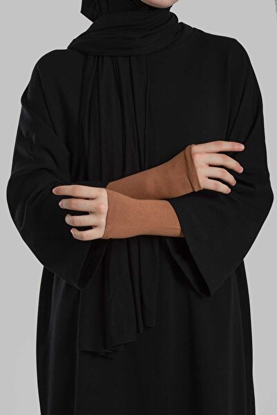 Lemaye Hijab Finger Sleeves - Brown