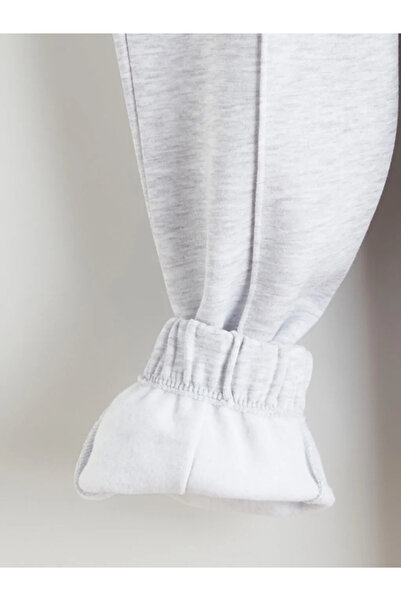 LC Waikiki Γυναικείο χοντρό Jogger φούτερ με ελαστική μέση