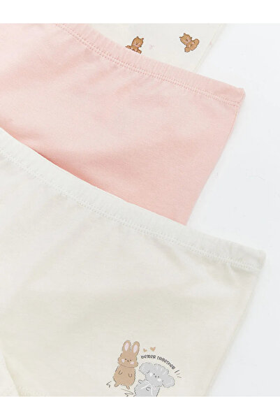 LC Waikiki Комплект от 3 боксерки за момичета с принт