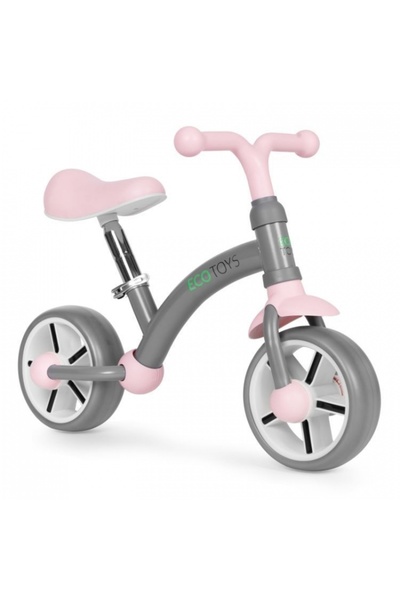 Ecotoys Bicicleta fara pedale pentru copii LC-V1252 - Gri-Roz